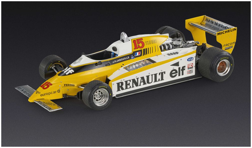 Renault RE20 Turbo Jean Pierre Jabouille John Ayrey Die Casts